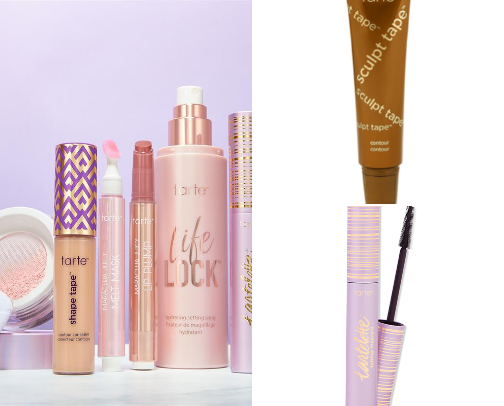 Tarte Beauty Collection cover photo collage