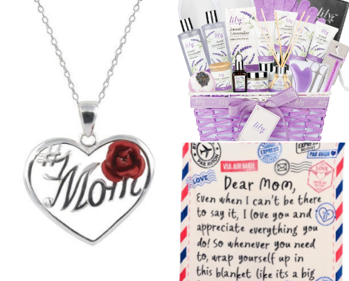 Mother's Day Gifts She Is Sure To Love But Won't Break The Bank! cover photo collage