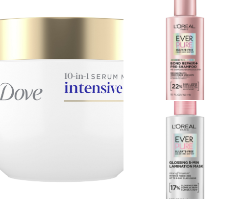 Luxury Hair on a Drugstore Budget ✧ All under $20 cover photo collage