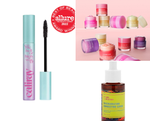 My go-to simple beauty recs cover photo collage