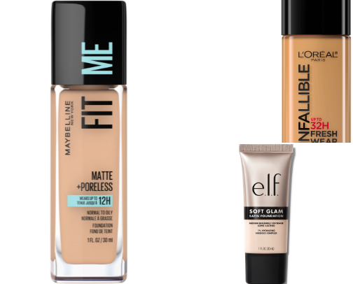 Top 15 Budget Foundations for Acne-Prone Skin cover photo collage