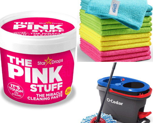 Cleaning Essentials cover photo collage