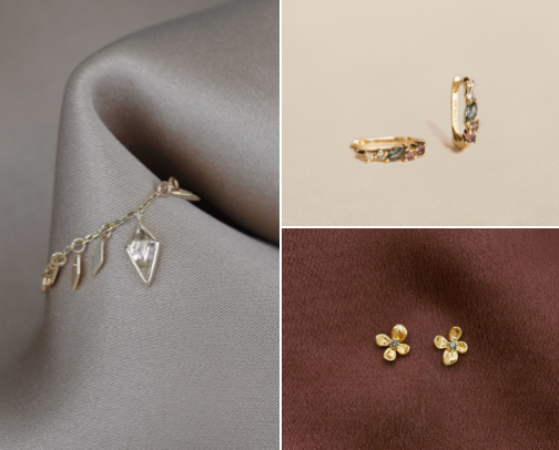 Jewelry I wear over and over again cover photo collage