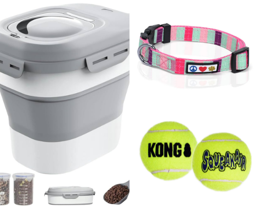 My favorite puppy products! cover photo collage