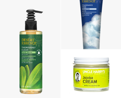 Low-tox clean beauty 🌱 cover photo collage