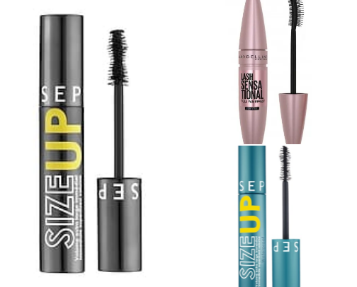 mascaras for lashes cover photo collage
