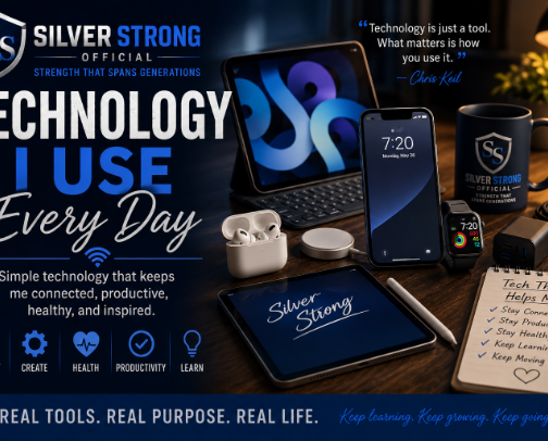 Technology I Use Everyday cover photo collage