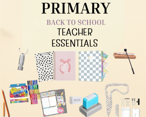 Teacher Essentials cover photo collage