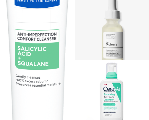 The importance-skin care for oily skin🧴 cover photo collage