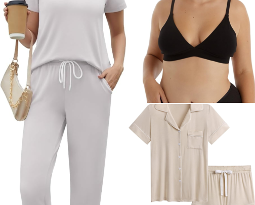 Eco Wear Finds: Breathable Wardrobe Basics for Your 50s cover photo collage