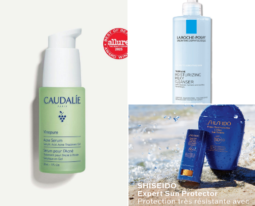 Skin care I love 🩷 cover photo collage