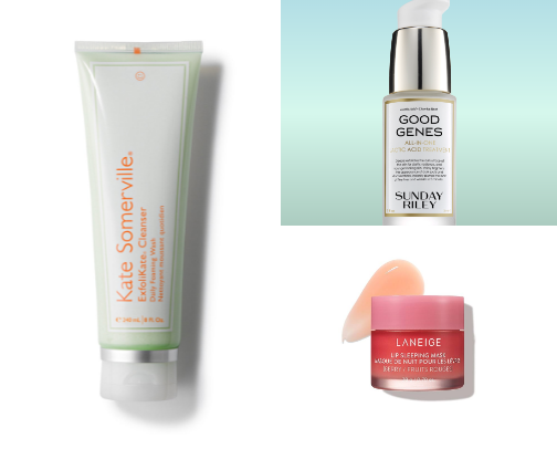 Skincare Holy Grails cover photo collage