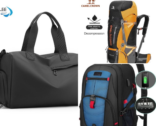 Travelista Tote cover photo collage
