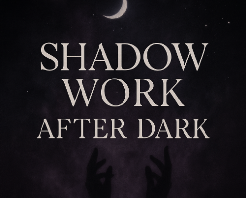 Shadow Work After Dark cover photo collage