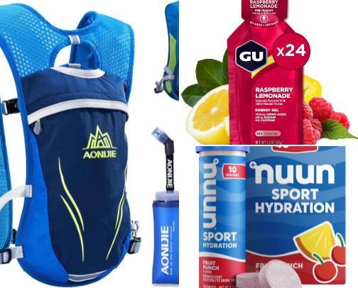 Running essentials! cover photo collage