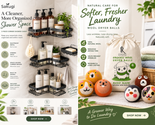 Home Cleaning & Declutter Tips cover photo collage
