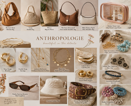 ✧･ﾟ: Anthropologie Accessory Finds :･ﾟ✧ cover photo collage