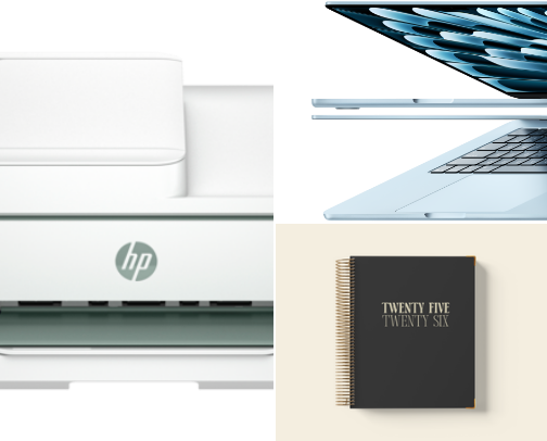 Grad School Must Haves cover photo collage