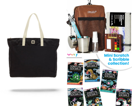 A Family Analog Bag: Non-Tech Options for Outings cover photo collage