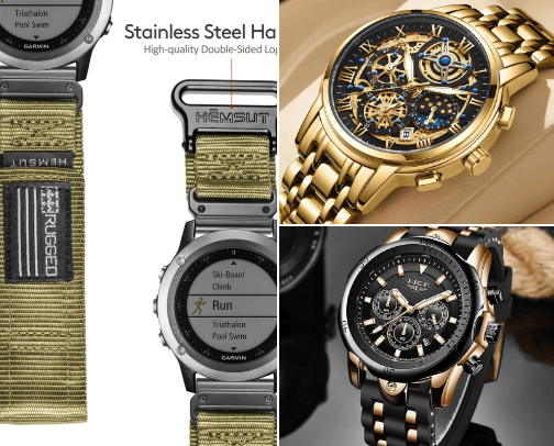 WATCHES cover photo collage