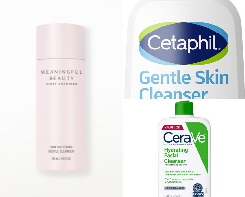 The Only Beginner Skincare Routine You Actually Need ✨ cover photo collage