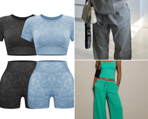 Cute + Comfy Active Sets 🏋️‍♀️💕 cover photo collage