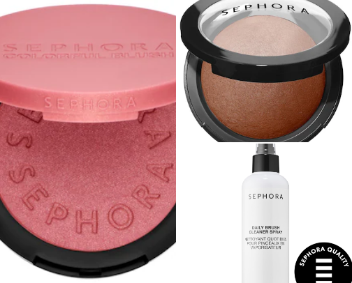 sephora collection make up,etc cover photo collage