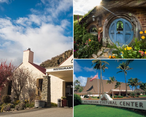 Around the world cover photo collage