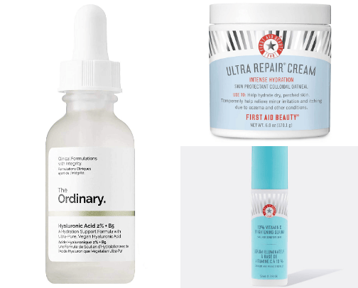My Ordinary skincare cover photo collage