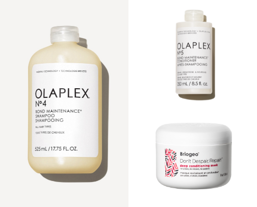 Hair Care for Bleached & Fashion-Colored Hair cover photo collage