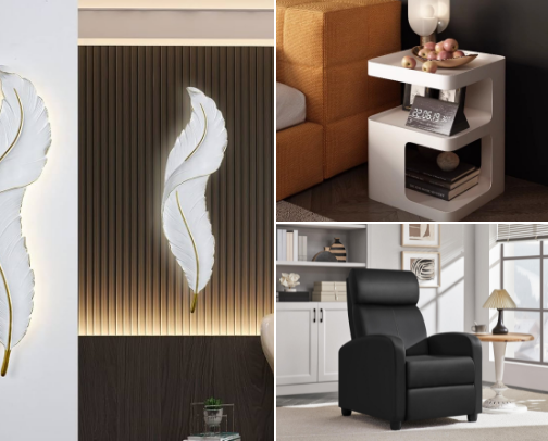 Stylish Home Décor Ideas to Transform Your Space cover photo collage