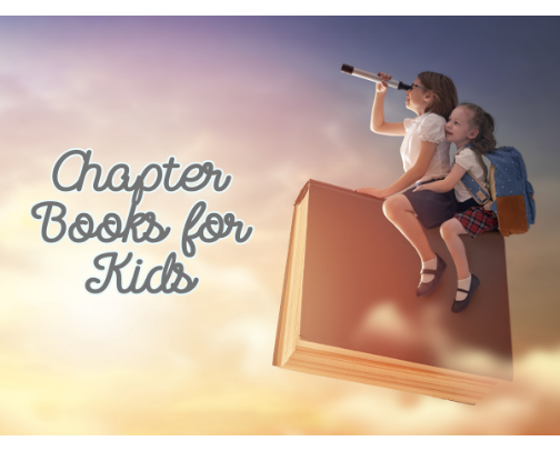 Chapter Books for Kids cover photo collage
