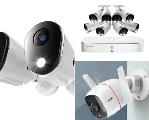 cameras security cover photo collage