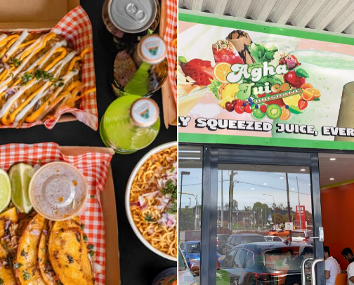 My FAV Food Places cover photo collage