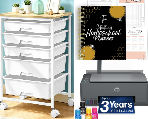 Helpful Homeschool Finds That Make Learning at Home Easier cover photo collage