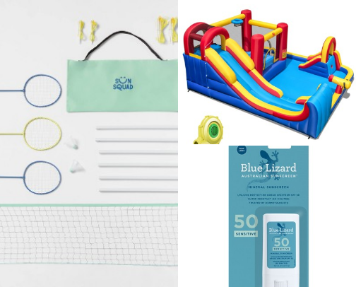 Summer kid essentials cover photo collage