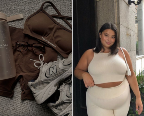 The Only List of Plus Size Workout Clothes You'll Ever Need cover photo collage