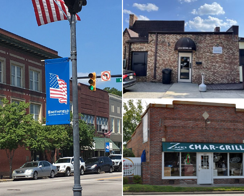Smithfield NC Small Businesses cover photo collage