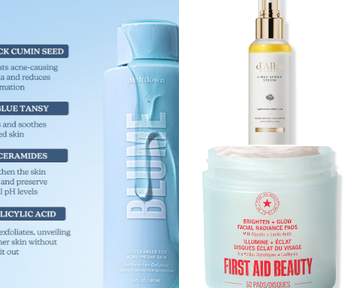 Skincare Must-Haves for Dry Skin✨🤍💦 cover photo collage
