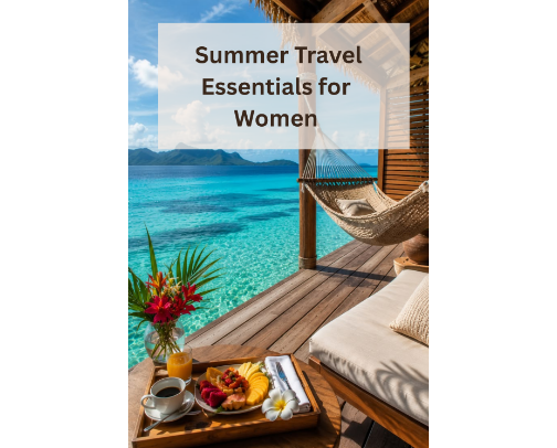 Summer Travel Essentials for Women 2026 ✈️☀️ cover photo collage