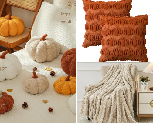 Cozy Fall Home Finds cover photo collage