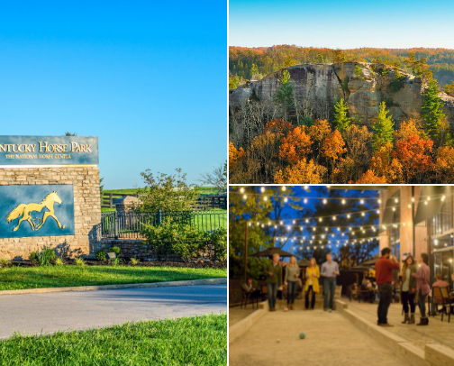 KY GEMS: LEXINGTON, LOUISVILLE & BEYOND cover photo collage
