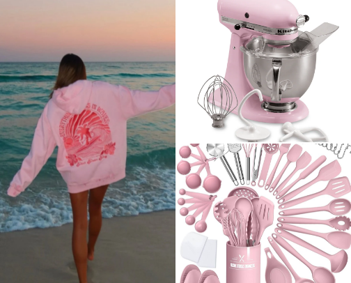 IT’S A PINK WORLD cover photo collage