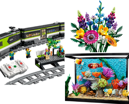 Lego sets in the IT office! cover photo collage
