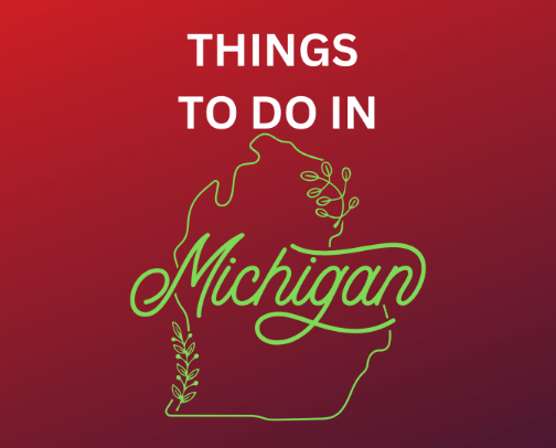 THINGS TO DO IN MICHIGAN cover photo collage