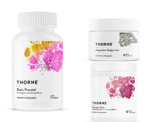 supplements driving my fertility journey 😌🥛 cover photo collage