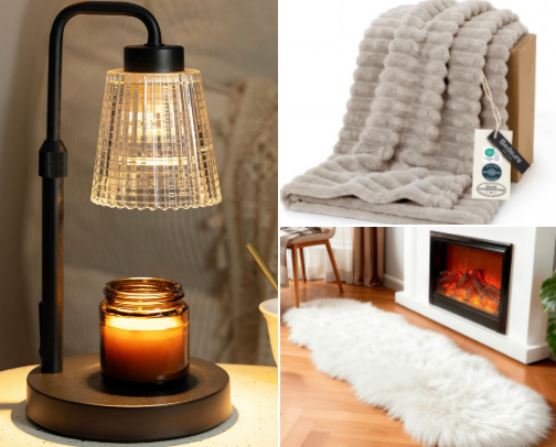 Cozy Apartment Aesthetic on a Budget ☁️✨ cover photo collage