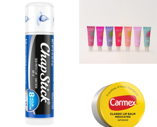 Lip balms that I recommend cover photo collage