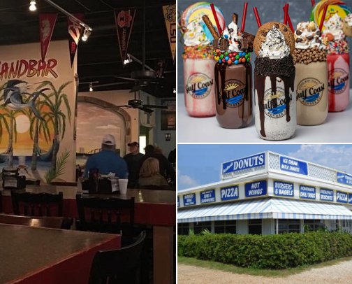 Favorite Restaurants in Panama City Beach cover photo collage