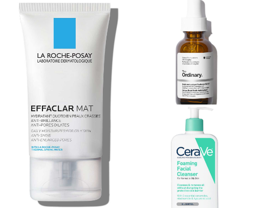 💧Complete Skincare and Makeup Routine for Oily Skin — Balanced, Mattified, and Clear cover photo collage